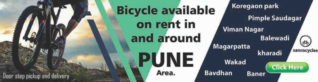 Bicycle available on Rent in and Around Pune