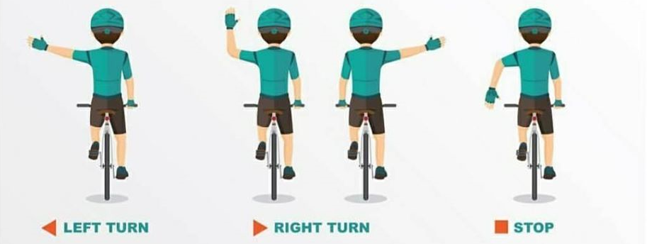 Cycling Hand Signals