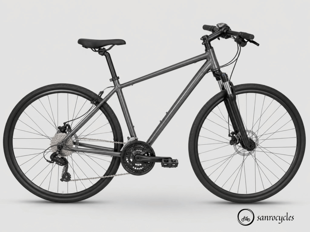 Geared hybrid bicycle available for rent in Pune